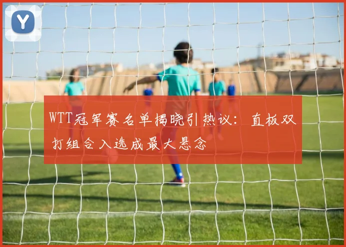 WTT冠军赛名单揭晓引热议：直板双打组合入选成最大悬念